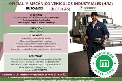 OFC 1ª MECÁNICO VEHÍCULOS INDUSTRIALES