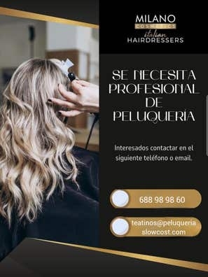 Buscamos Profesional de Peluquería