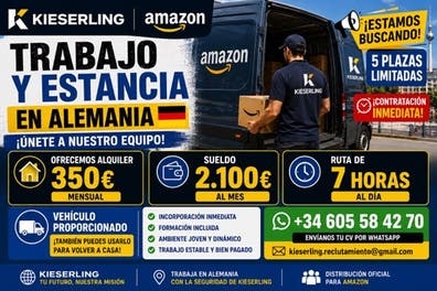 REPARTIDOR EN ALEMANIA