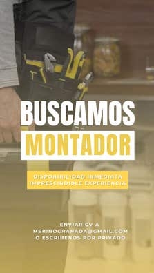 Buscamos montador de cocinas