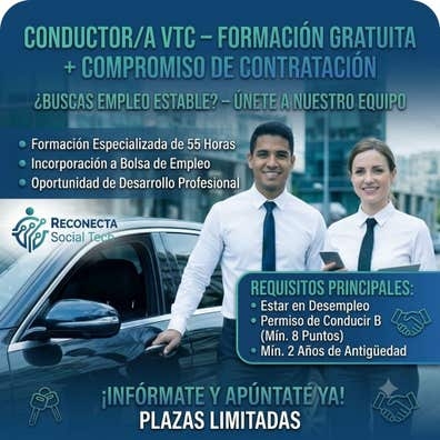 ¿quiere trabajar en VTC?