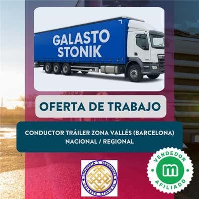 CONDUCTOR TRÁILER ZONA VALLÉS