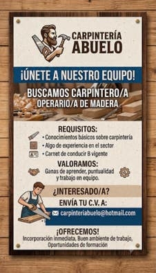 SE BUSCA EMPLEADO