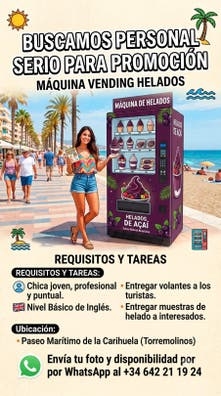 SE SOLICITA PROMOTORA