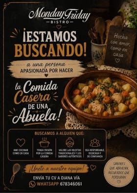 Personal Cocina Casera