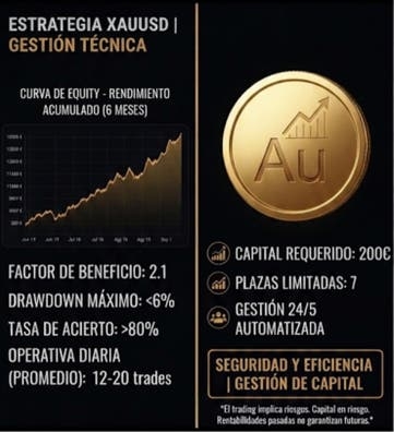 Gestión de Capital XAUUSD