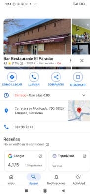 Busco camarero-a el parador Terrassa