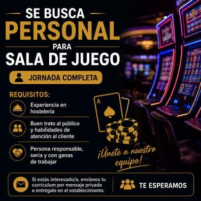 SE BUSCA PERSONAL