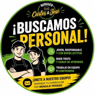 ? ¡BUSCAMOS PERSONAL! ?