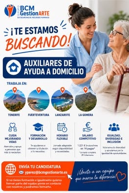 Auxiliar de Ayuda a Domicilio