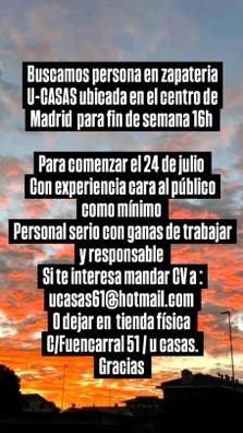ZAPATERIA U CASAS