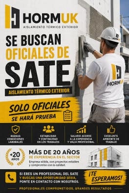 SE BUSCAN OFICIALES DE 1ª SATE