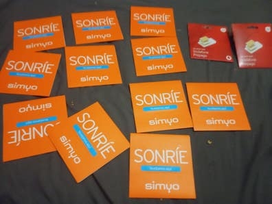 Tarjetas SIM sin registro