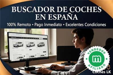 NEGOCIADOR/A DE COCHES EN ESPAÑA