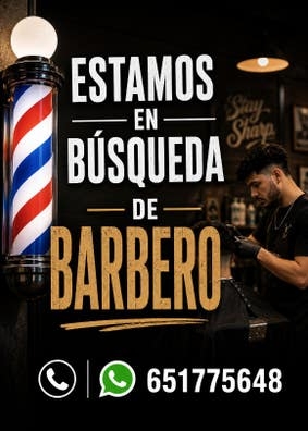 Buscamos Barbero con amplia Experiencia