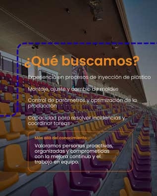Técnico/a de Inyección de Plástico