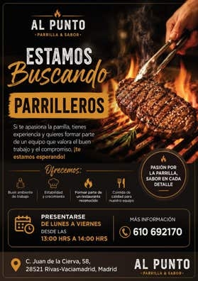 TRABAJO DE PARRILERO