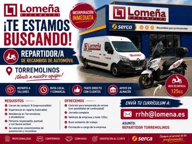 Repartidor Torremolinos