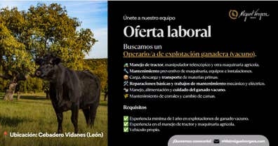 Operario/a Explotación Ganadera - León