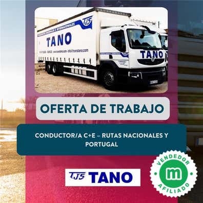 Conductor/a Rutas Nacionales y Portugal