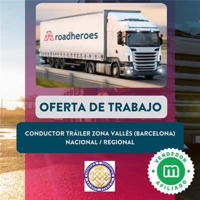 CONDUCTOR TRÁILER NACIONAL Y REGIONAL