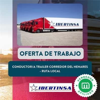 CONDUCTOR/A TRAILER CORREDOR DEL HENARES