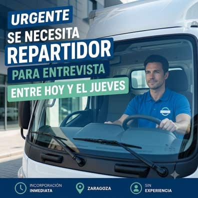 Repartidor URGENTE