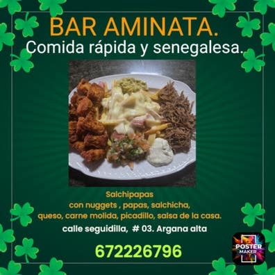 camarera de Bar cafetería
