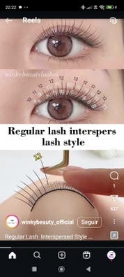 experta en pestañas y cejas