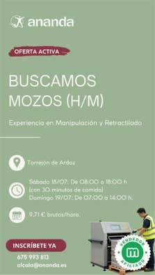 MANIPULADO RETRACTILADO (H/M) TORREJON A