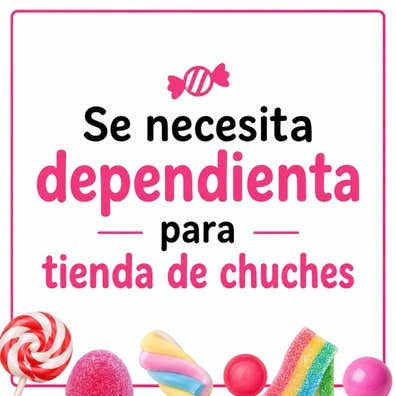 Se necesita dependienta. La Felguera
