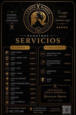 peluqueria para caballero y mujer