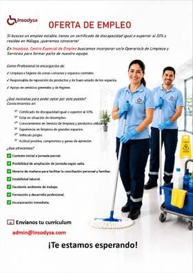 EMPLEO PARA PERSONA CON DISCAPACIDAD