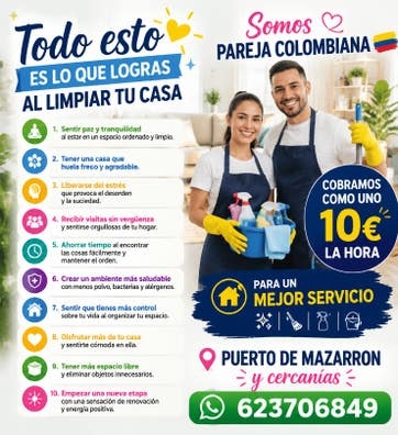 limpieza por horas