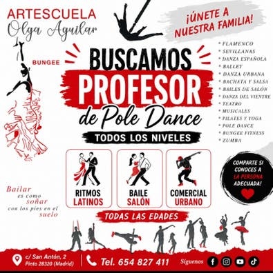 BUSCAMOS PROFE DE POLE DANCE !!