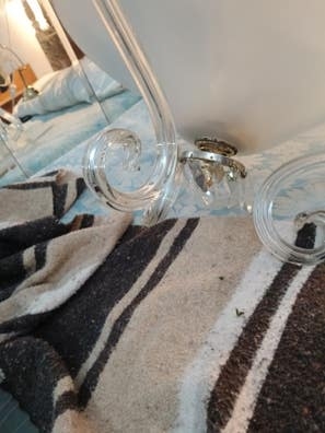 lamparas vintage labada con jabón una es
