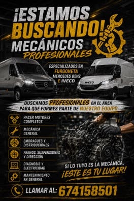 Buscamos mecanicos