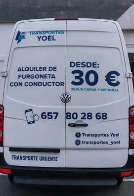 ALQUILER DE FURGÓNETA CON CONDUCTOR