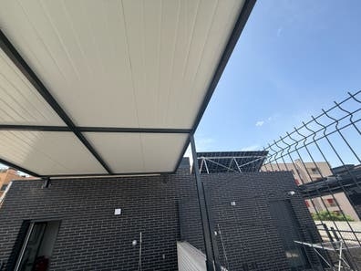 Trabajo para pergolas para paneles solar