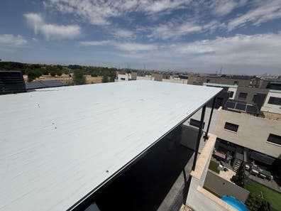 Trabajo para pergolas para paneles solar