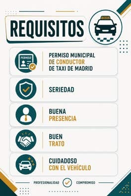 Conductor/a Taxi Madrid