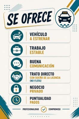Conductor/a Taxi Madrid