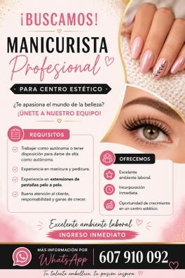 Manicurista profesional
