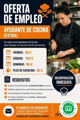 EXTRA COCINA MUJER