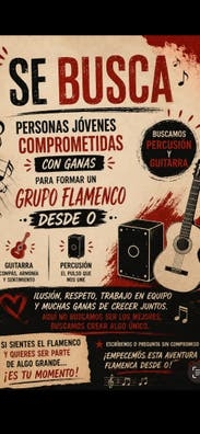 Formar grupo flamenquito