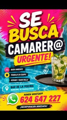 Se necesita camarer@