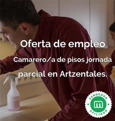 CAMARERO/A DE PISOS- ARTZENTALES