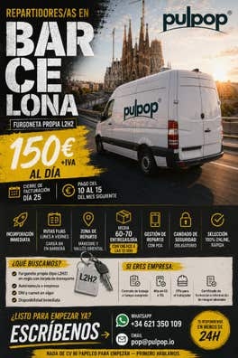 REPARTIDORES/AS EN BARCELONA