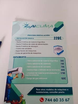 instalación