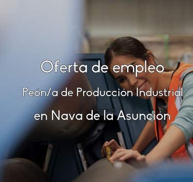 OPERARIO/A DE PRODUCCIÓN